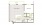 A4 - 1 bedroom floorplan layout with 1 bath and 730 to 765 square feet.