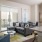 spacious living room with access to private patio